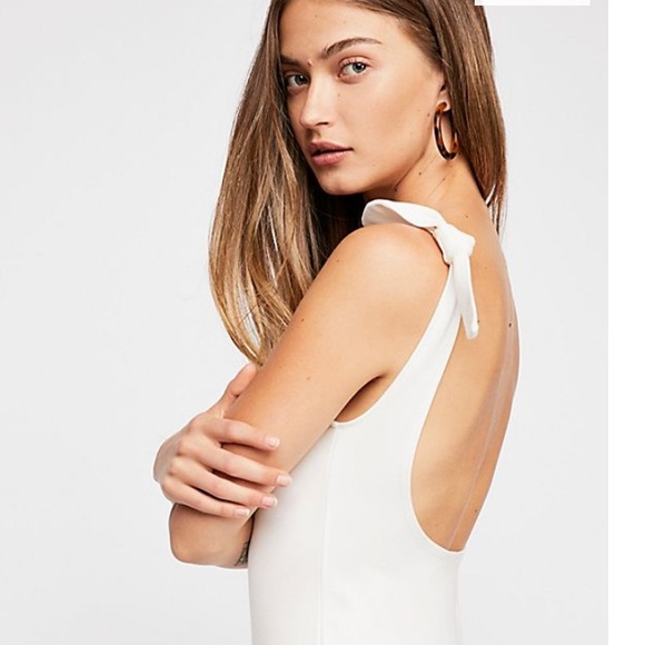 free people tie shoulder bodysuit